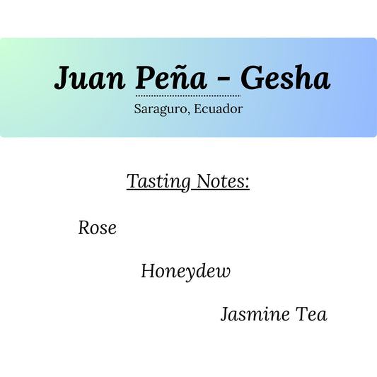 Juan Peña - Gesha #32